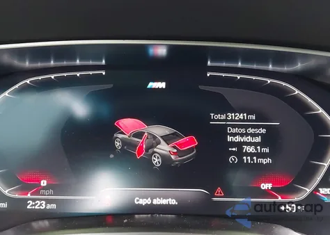 2021 BMW 330I z USA, uszkodzony, nr VIN 3MW5R1J06M8C20414